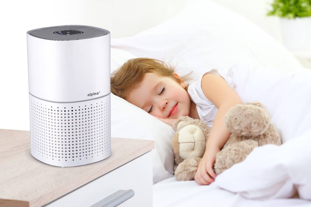 alpina Luftreiniger weiß Kunststoff