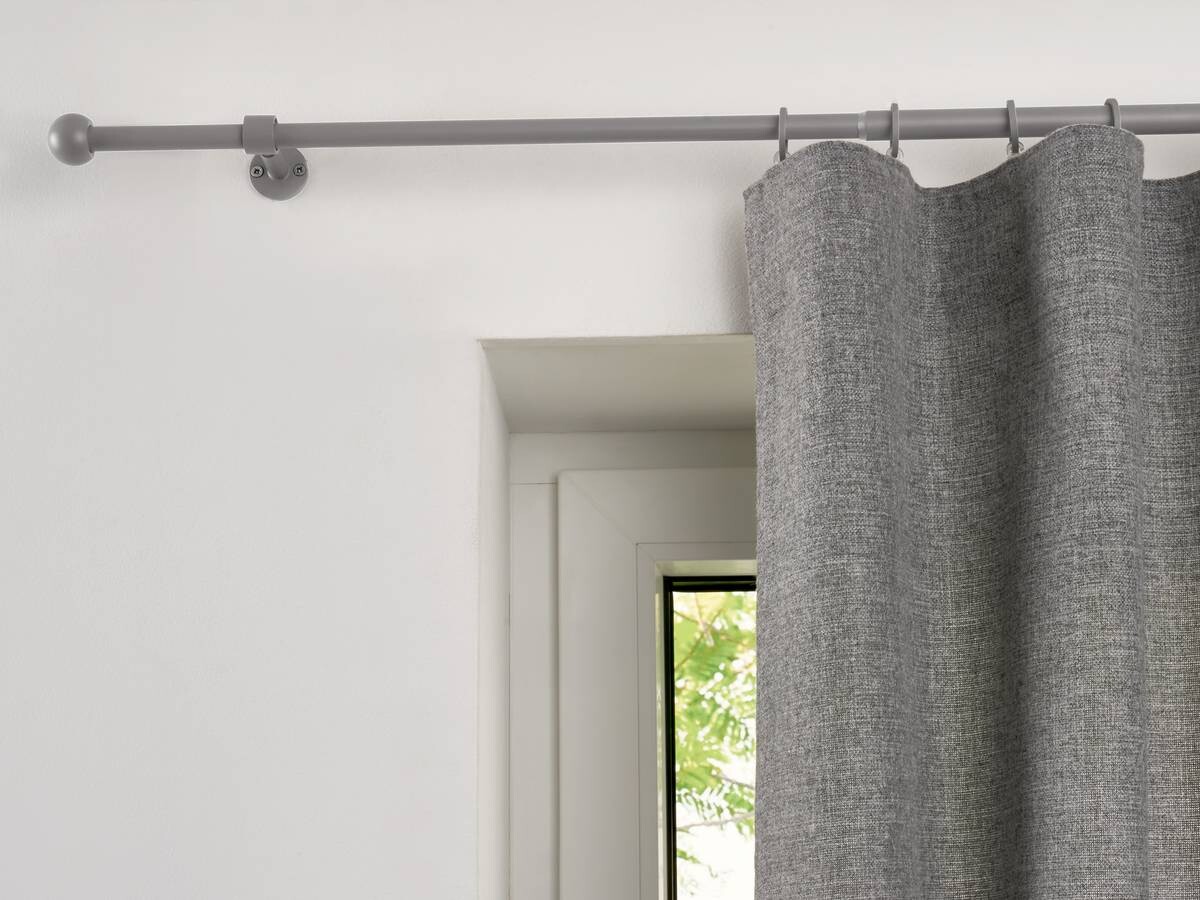 ondeco Stilgarnituren Cool-Gray Metall L: ca. 400 cm ausziehbar von ca. 210 bis 400 cm 1.0 Läufe