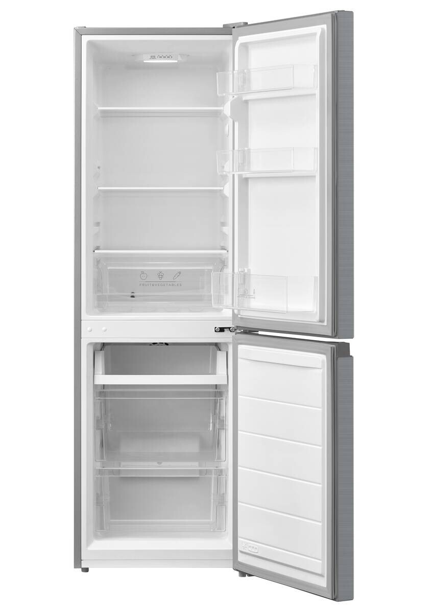 POCOline Kühl-/Gefrierkombination KGK150-173EIXNF Inox B/H/T: ca. 47x150x56,6 cm