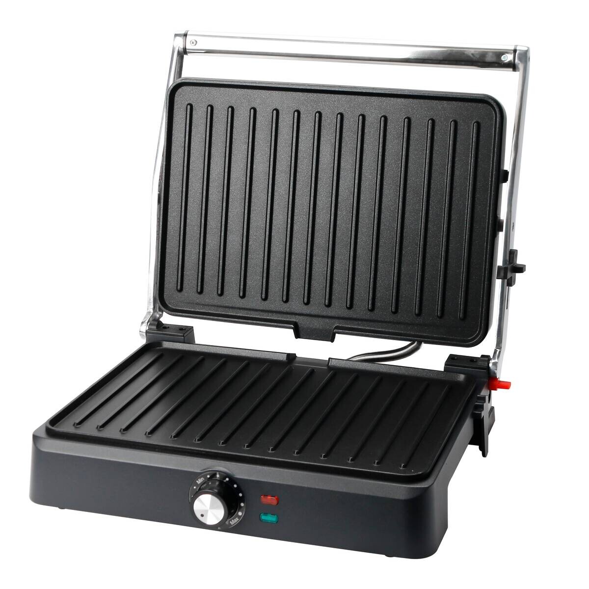Emerio Multigrill CG-130859 silber B/H/L: ca. 13,6x33,5x38,5 cm