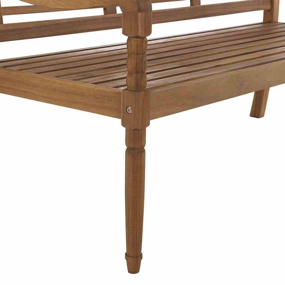 Gardamo Bank WESTPORT natur Akazie