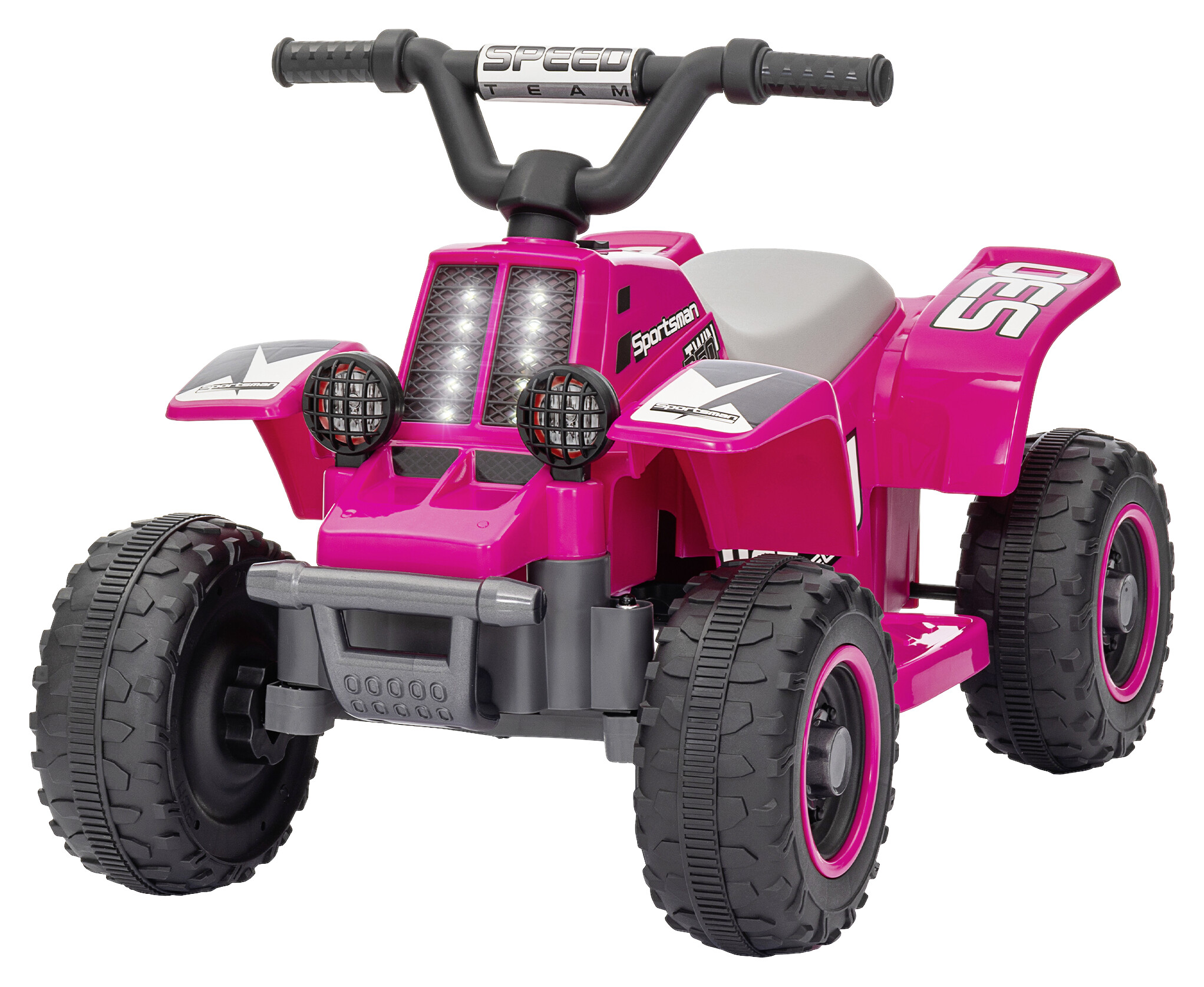 AIYAPLAY Kinder Elektro-Quad rosa B/H/L: ca. 42,5x46,5x70,5 cm