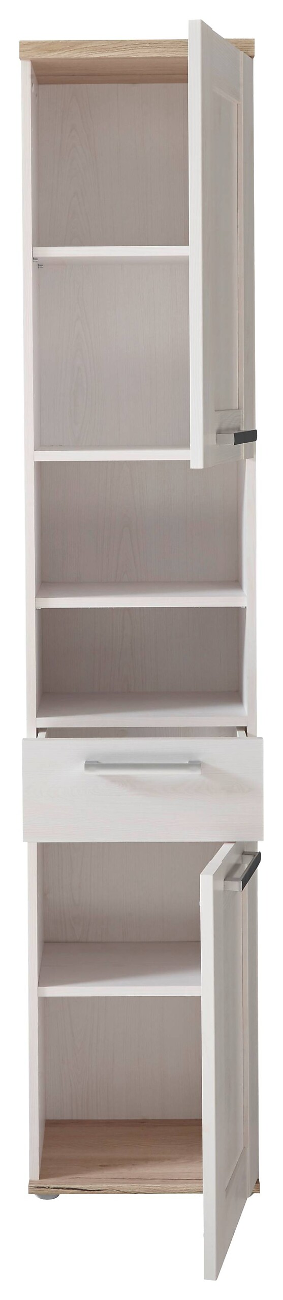 Hochschrank Romance Sibiu Lärche Nachbildung Eiche San-Remo Nachbildung B/H/T: ca. 38x190x32 cm