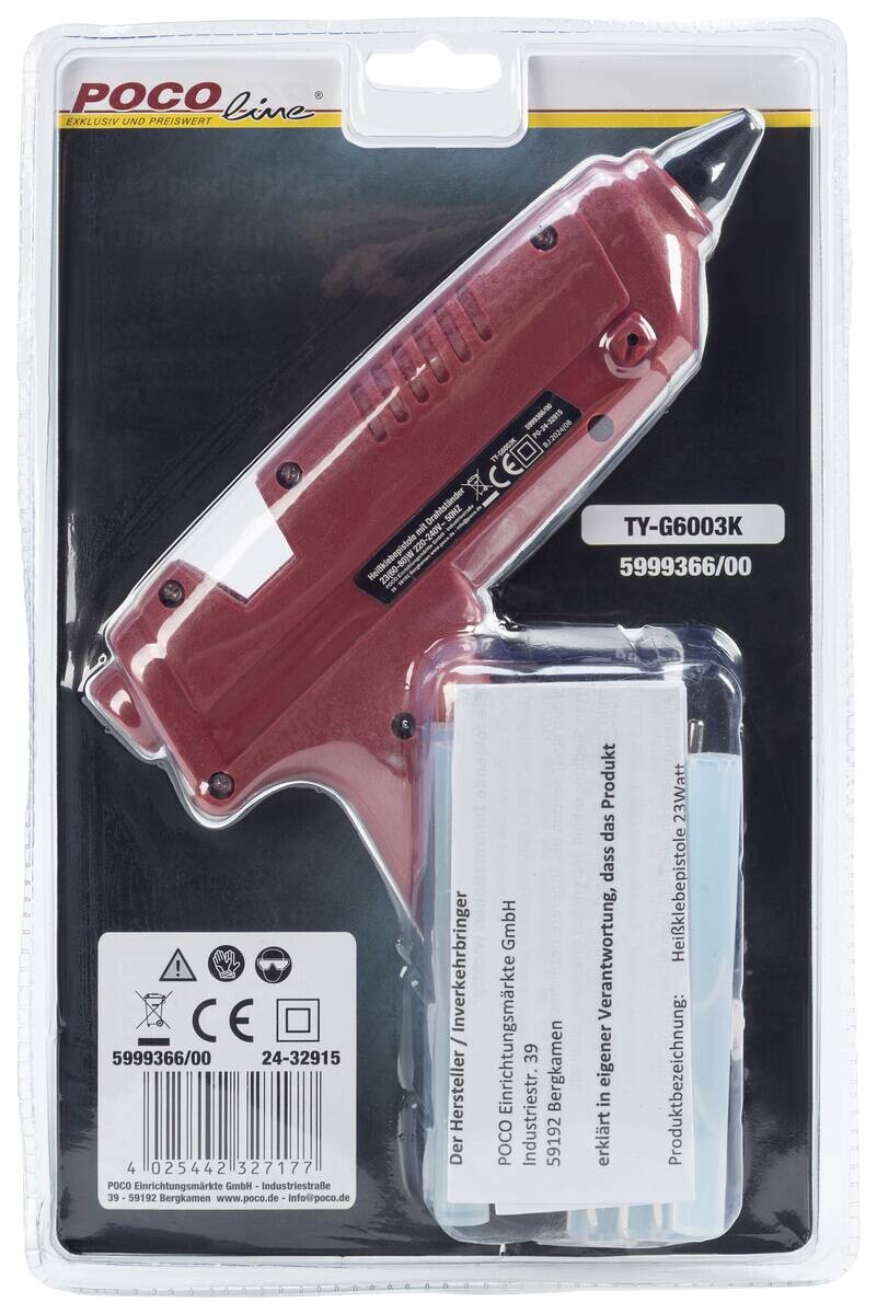 POCOline Heißklebepistole TY-G6003K ca. 23 W
