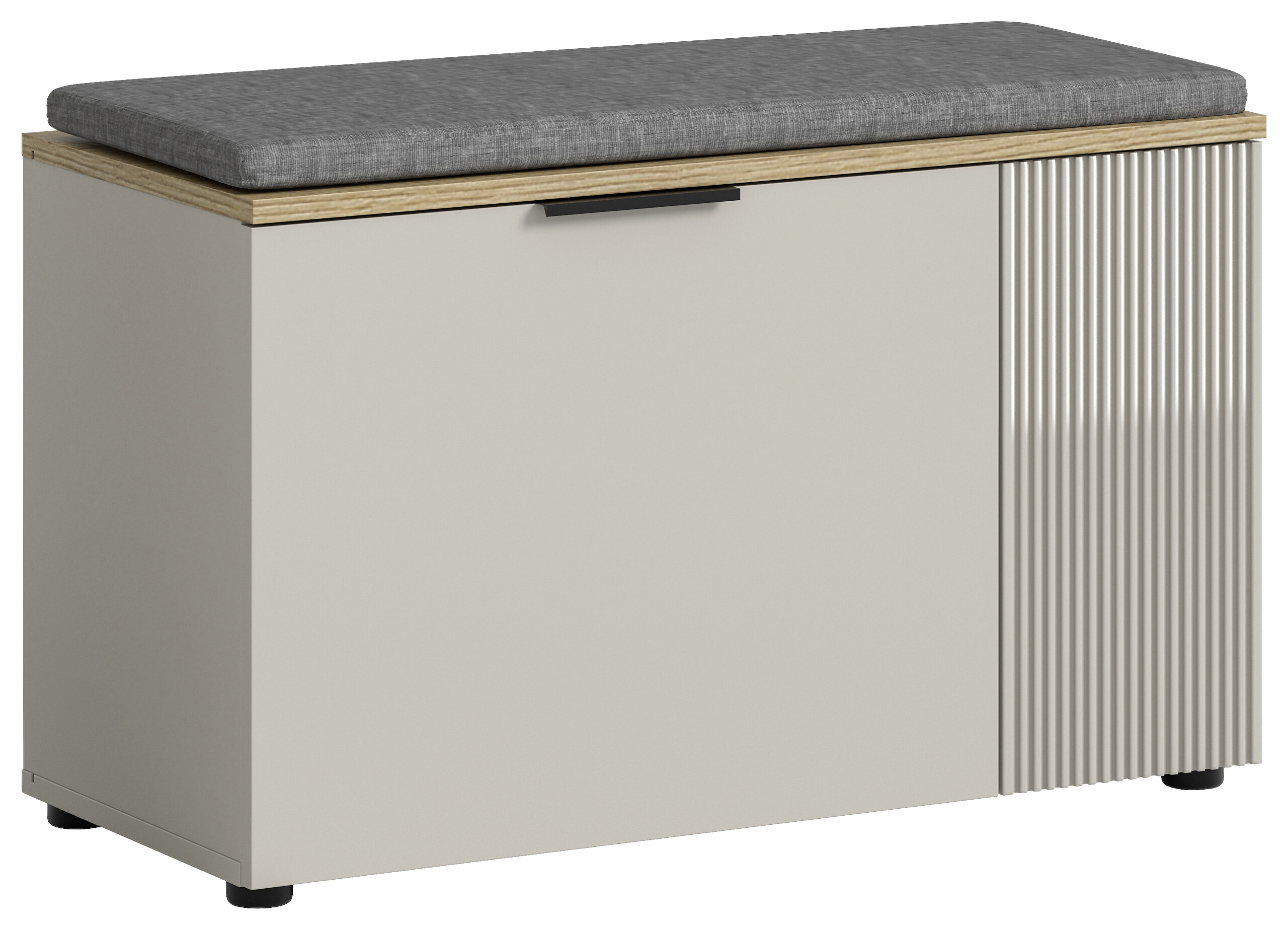 Sitzbank Slide Kaschmirgrau Nachbildung Evoke Oak Nachbildung B/H/T: ca. 80x48x36 cm Sitzbank Slide Kaschmirgrau Nachbildung Evoke Oak Nachbildung B/H/T: ca. 80x48x36 cm