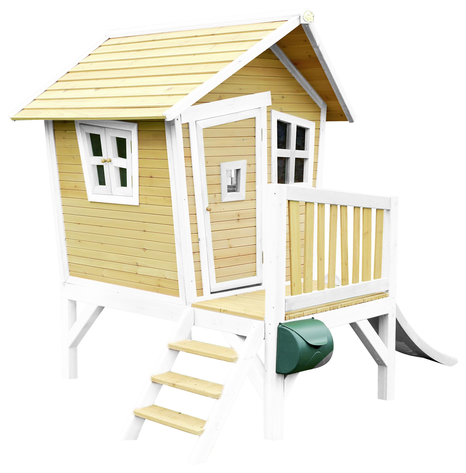 AXI Spielhaus Robin natur B/H/T: ca. 264x203x177 cm