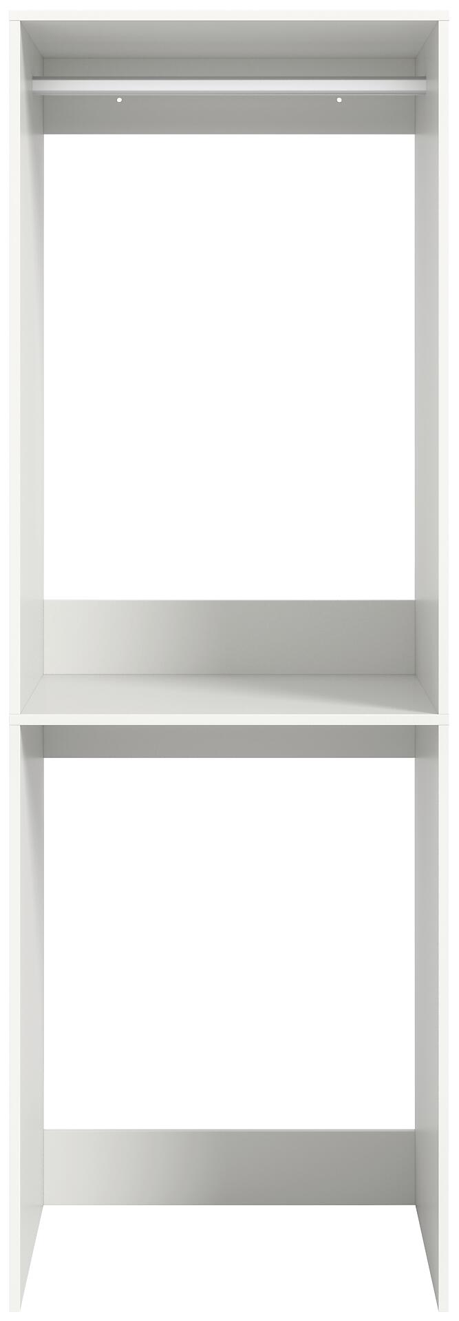 Waschmaschinenumbauschrank Free weiß B/H/T: ca. 66x196x66 cm