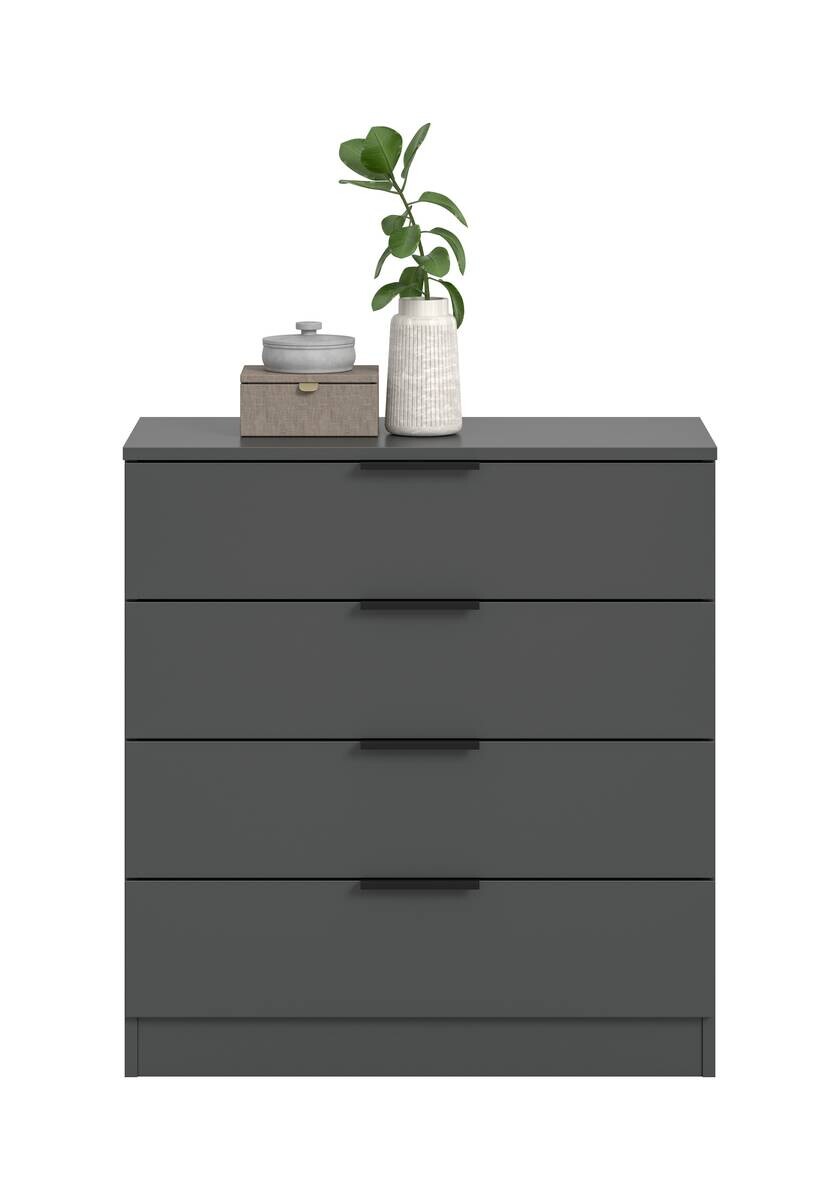 Kommode KOPENHAGEN anthrazit B/H/T: ca. 74x79x35 cm