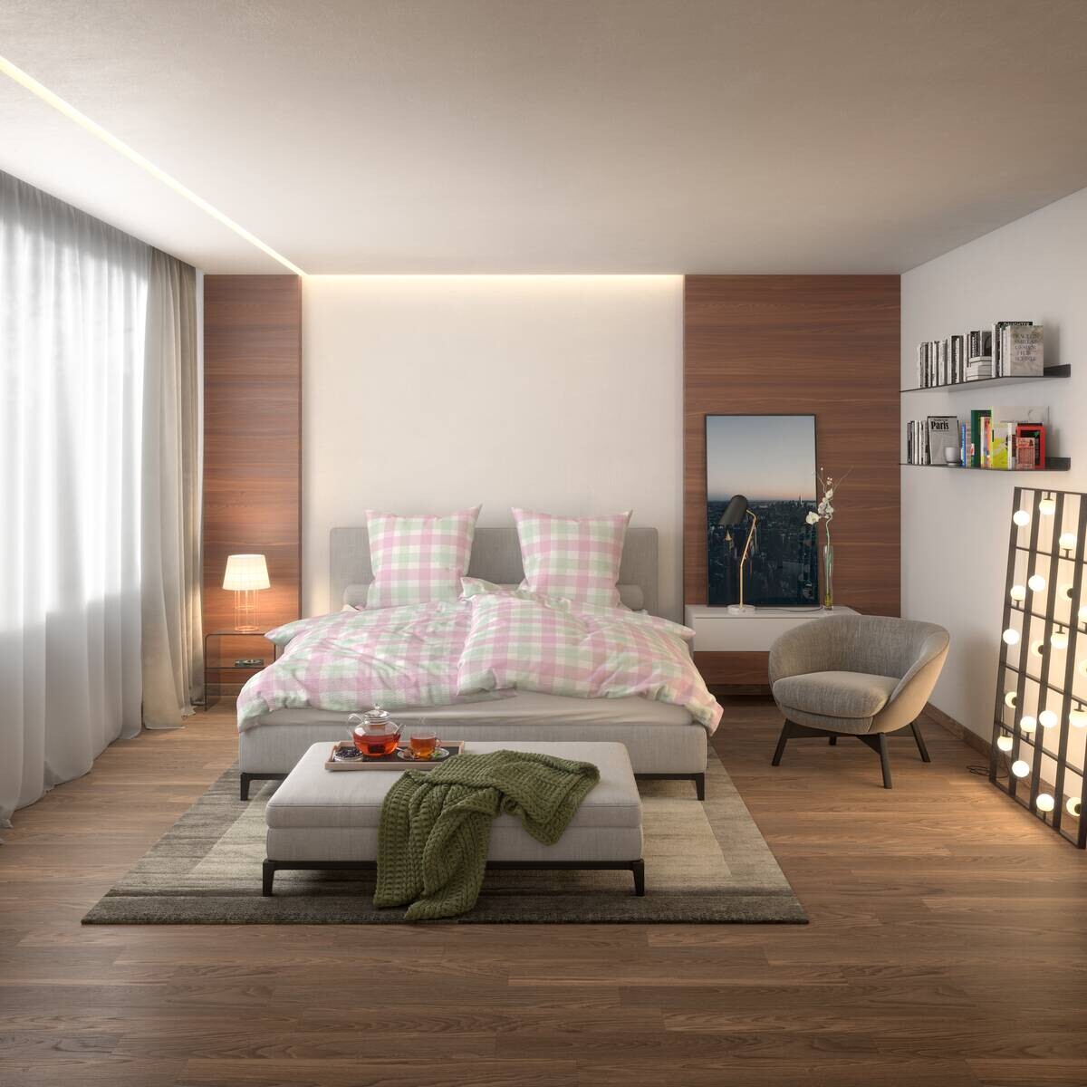 Microfaser Bettwäsche Seersucker