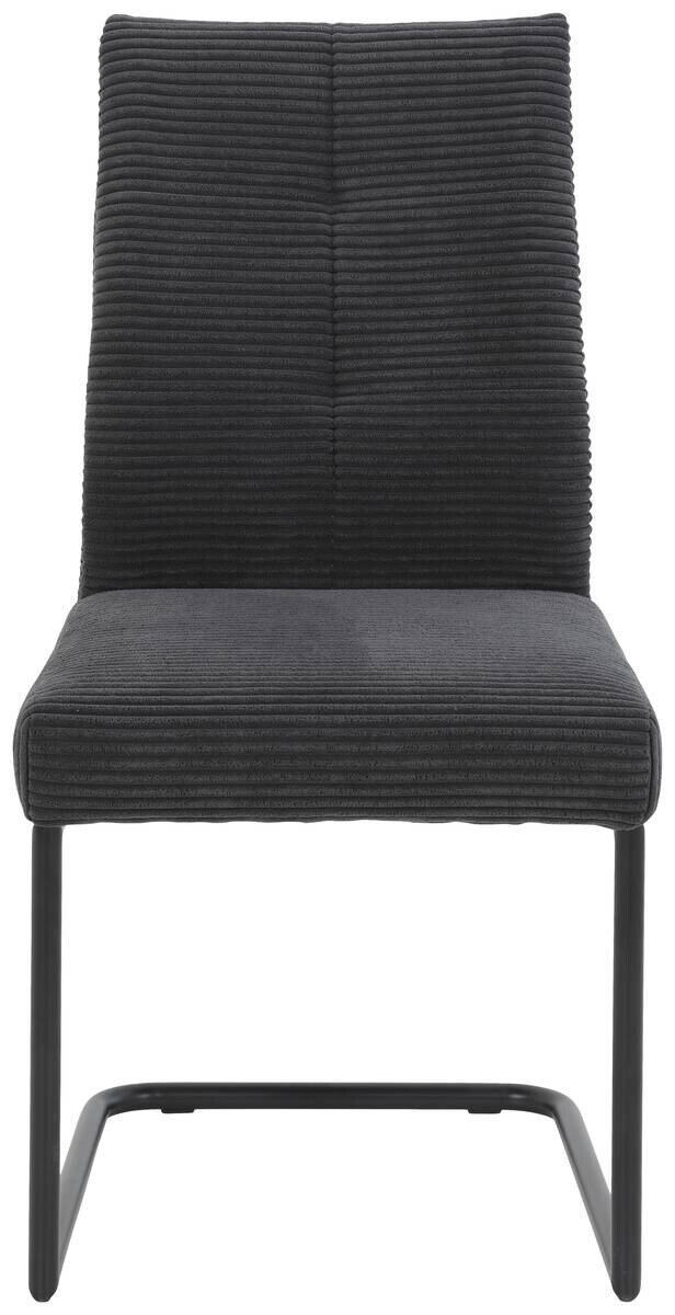 Schwingstuhl Dagmar, 2er-Set anthrazit Metall B/H/T: ca. 50x99x65 cm