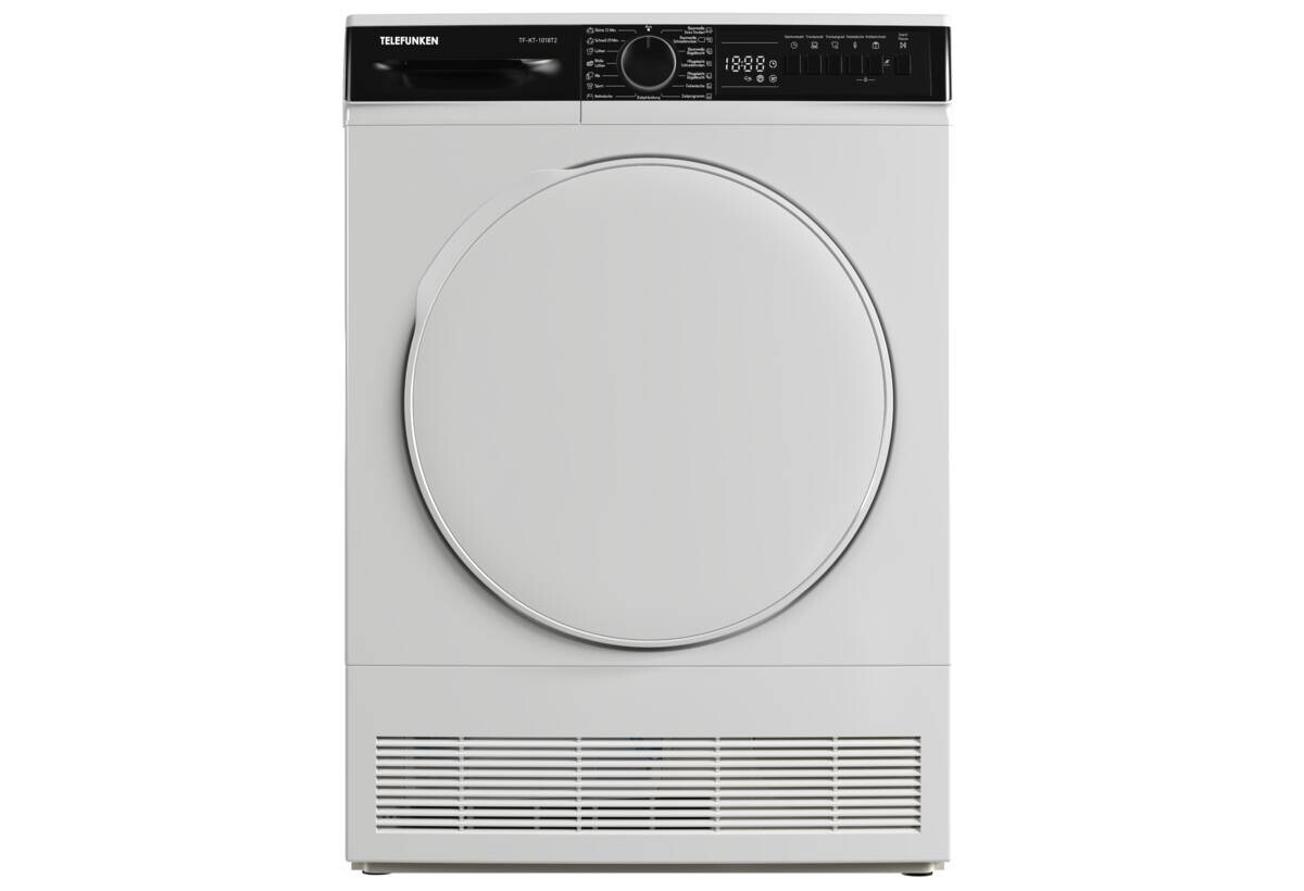 Telefunken Kondenstrockner TF-KT-1018T2 weiß B/H/T: ca. 56x85x60 cm ca. 8 kg
