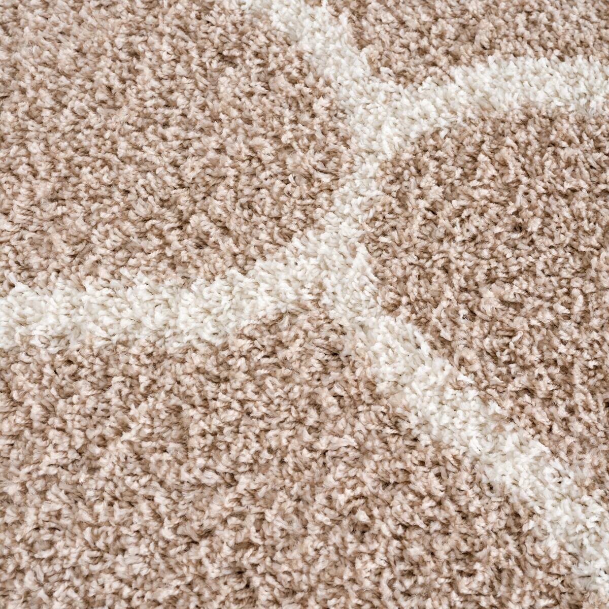 Sanat Hochflorteppich MADRID beige B/L: ca. 160x230 cm