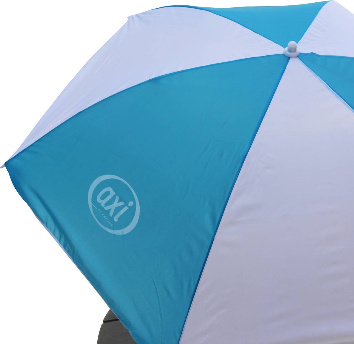 AXI Sonnenschirm blau Kunststoff H/D: ca. 175x125 cm
