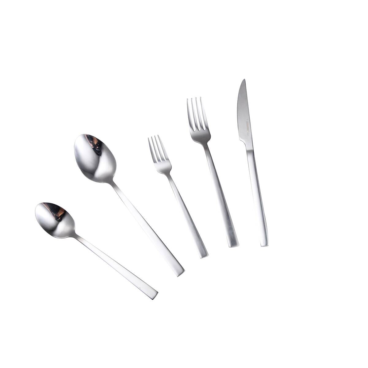 BERGNER Besteckset SOFIA silber Edelstahl 60 tlg.