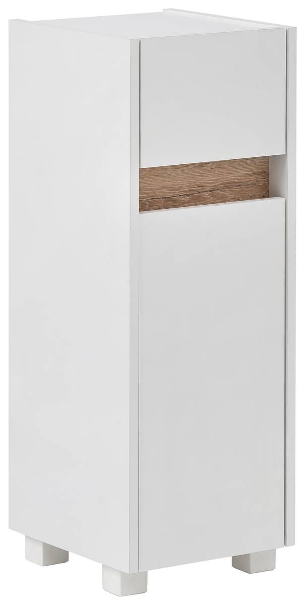 Midischrank Cosmo perlweiß Optik B/H/T: ca. 30,2x84,8x33 cm