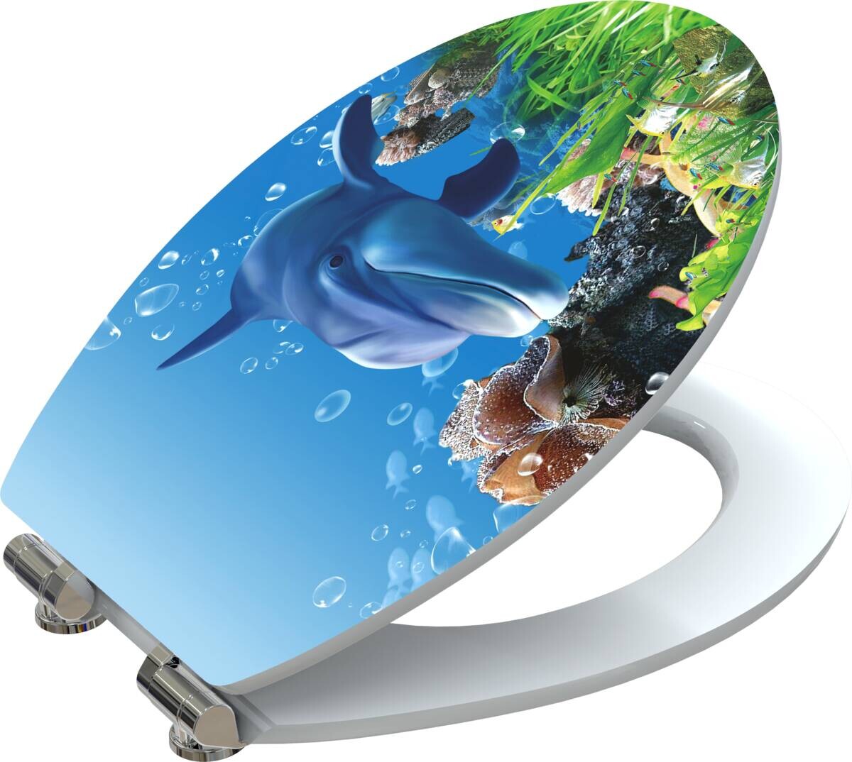 POCOline WC-Sitz Delfin MDF