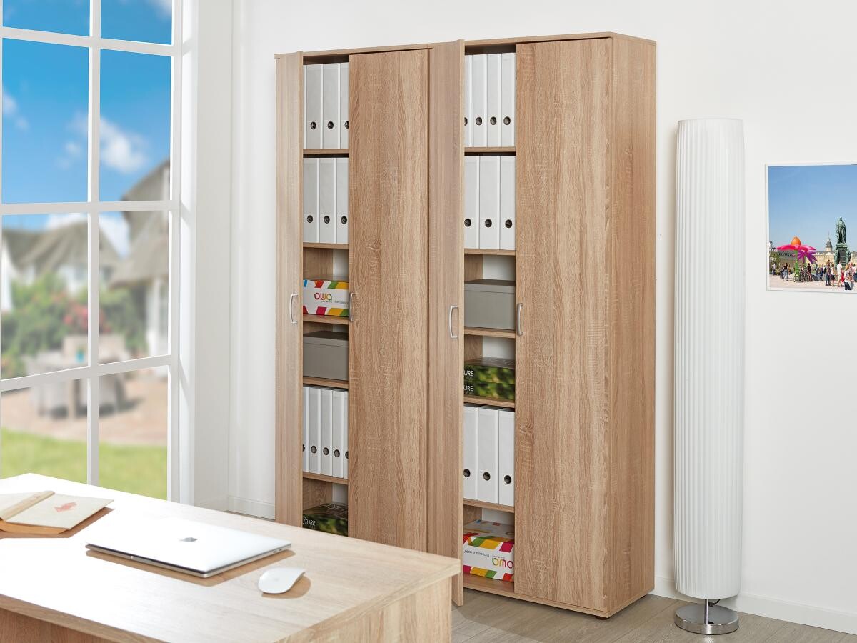 Mehrzweckschrank Gallo Eiche Sonoma Nachbildung B/H/T: ca. 70x189x34 cm