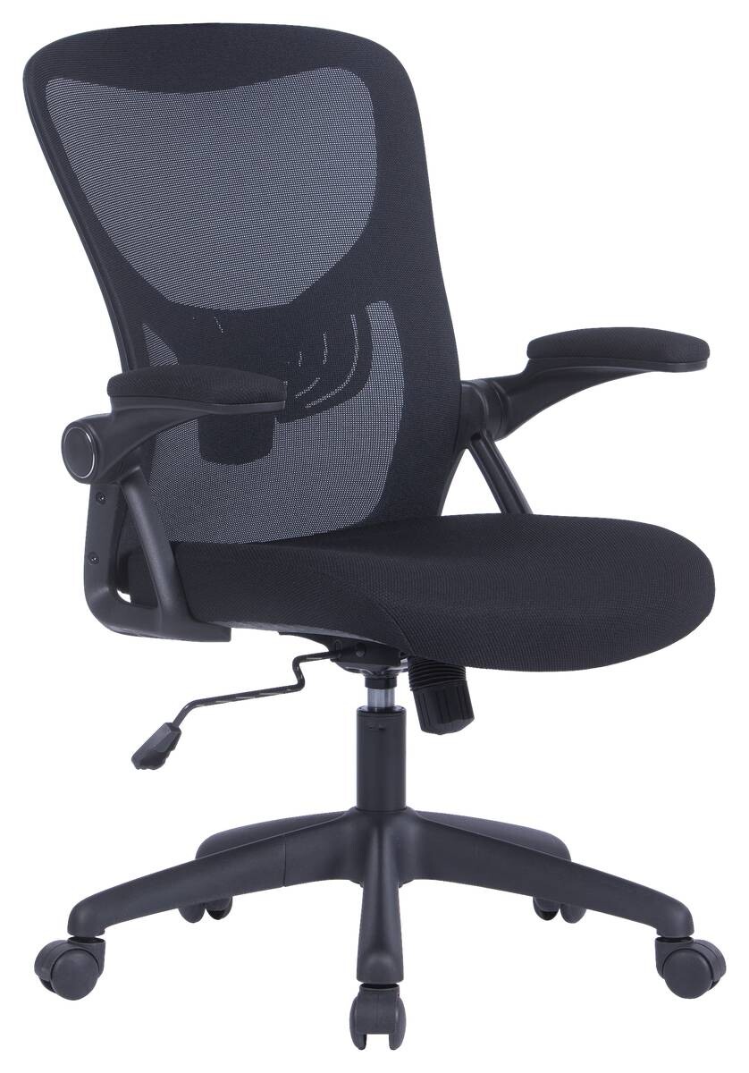 Chefsessel FLEX schwarz schwarz schwarz Webstoff Netzstoff Kunststoff