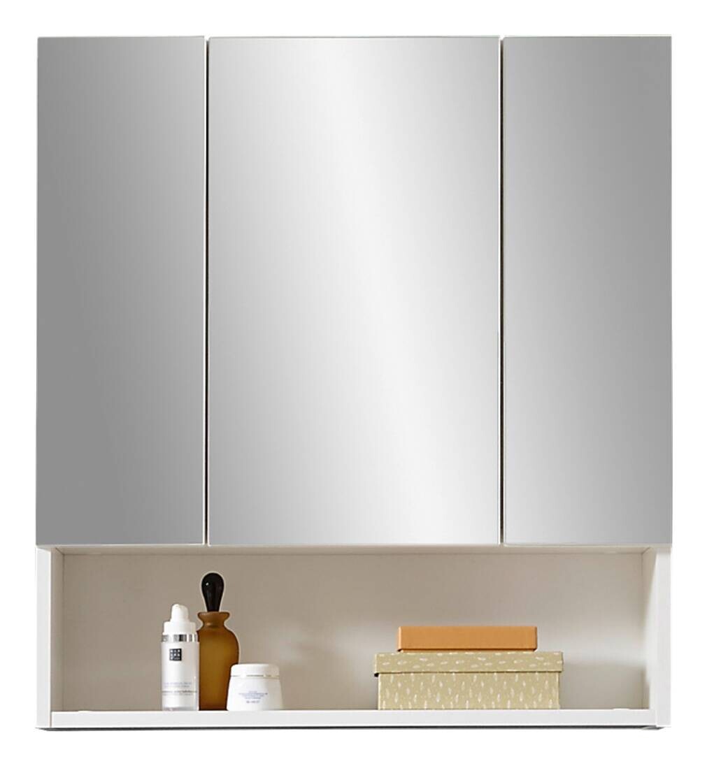 Spiegelschrank Heppo weiß B/H/T: ca. 65x71x20 cm