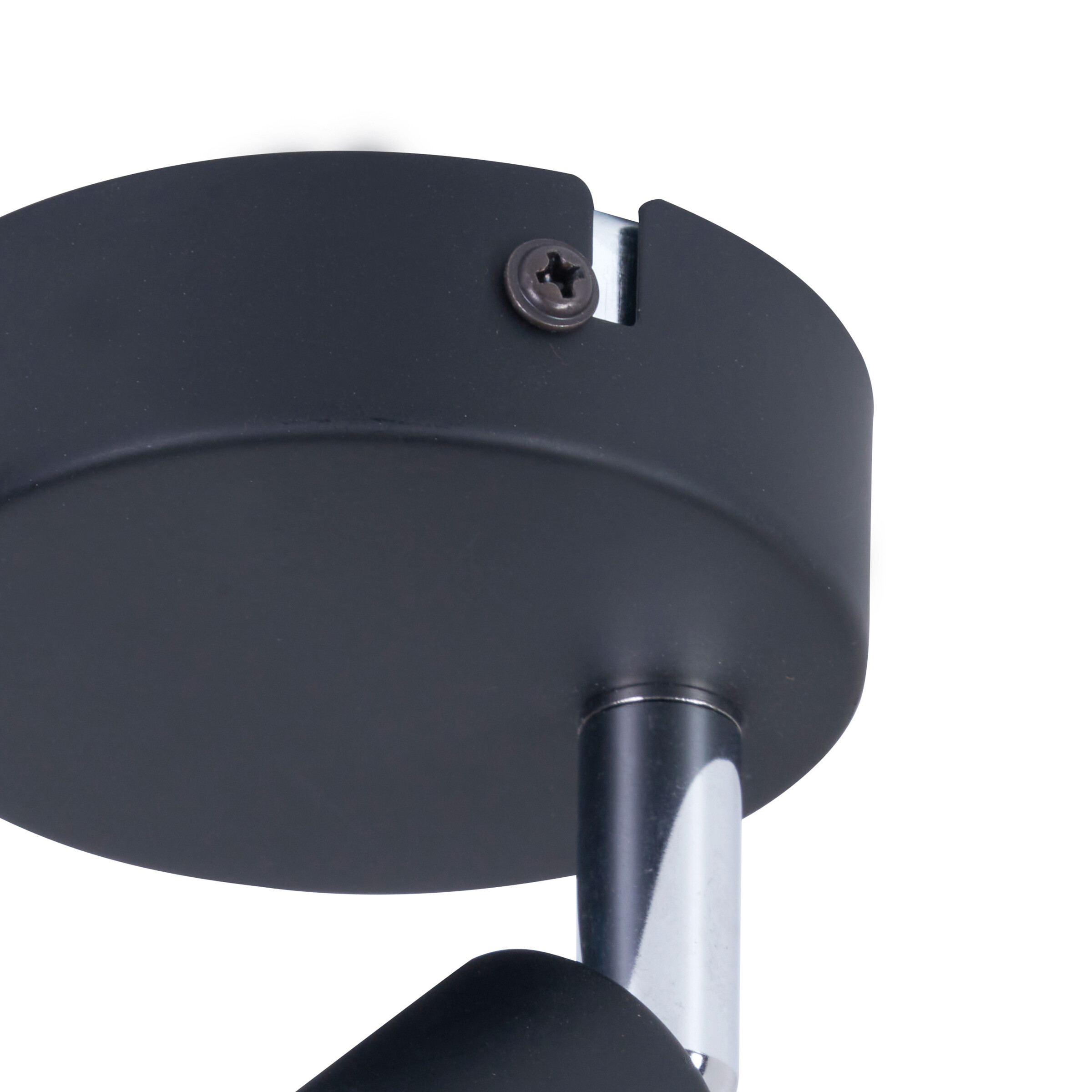 POCOline Spot Boris schwarz B/H/L: ca. 8x8x10 cm 1 Brennstellen