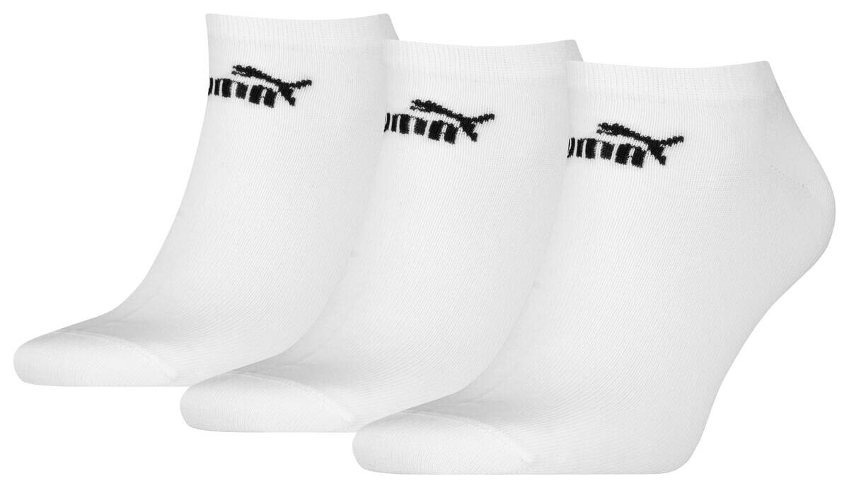 Puma Damen & Herren-Socken Puma weiß 3 Packstücke Größe 39-42