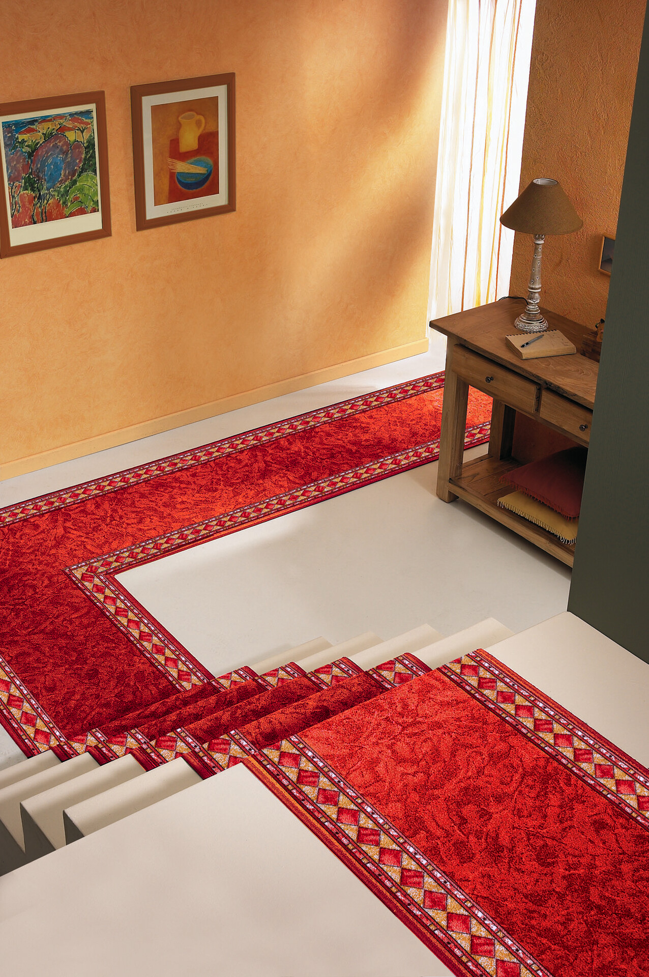 Läufer Cheops rot B: ca. 80 cm pro Meter