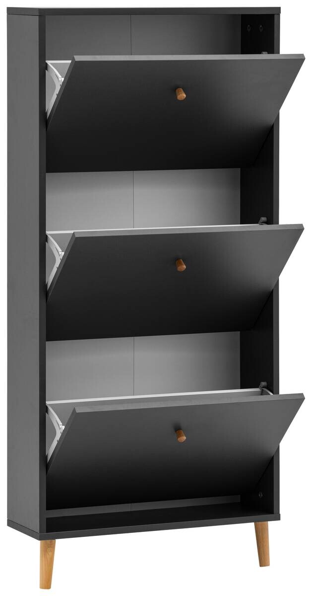 Schuhkipper Bjarne anthrazit B/H/T: ca. 59,8x131x20 cm