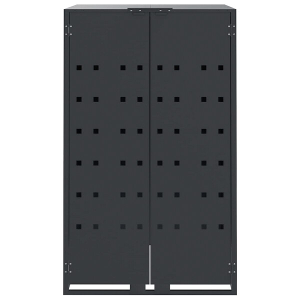 vidaXL Mülltonnenbox anthrazit