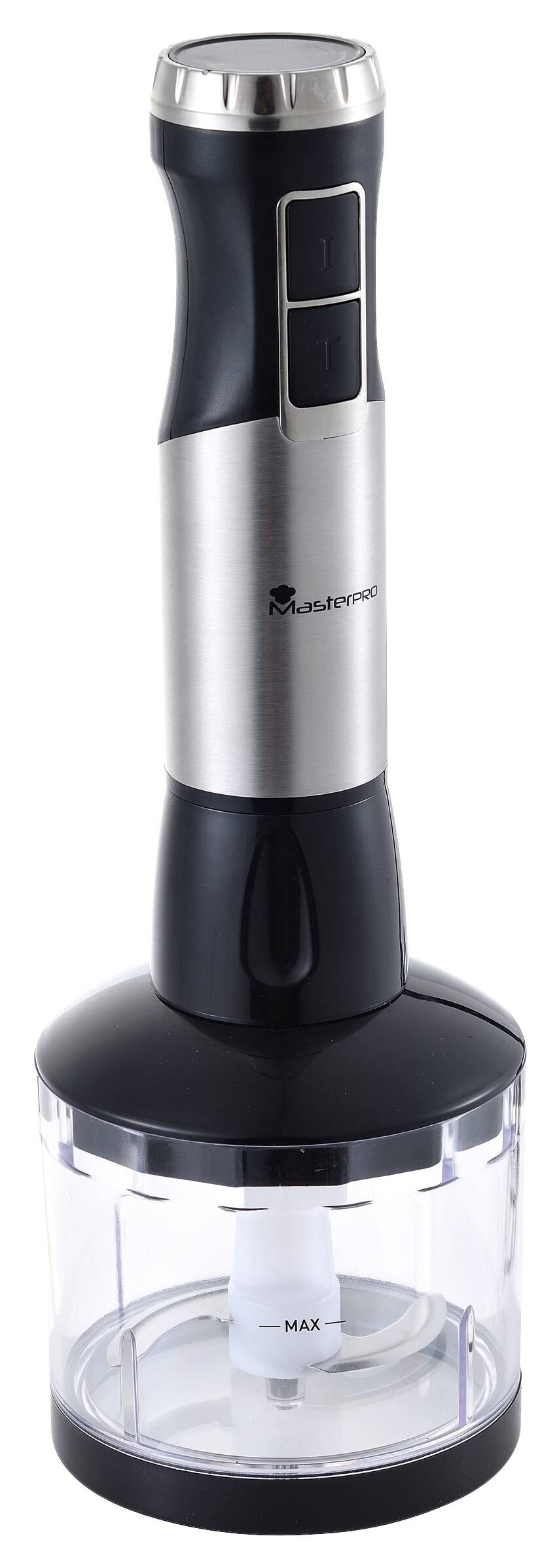 MASTERPRO Stabmixer-Set BGMP-9126 Foodies schwarz silber Edelstahl Kunststoff B/H/T: ca. 25,5x26x12,5 cm MASTERPRO Stabmixer-Set BGMP-9126 Foodies schwarz silber Edelstahl Kunststoff B/H/T: ca. 25,5x26x12,5 cm