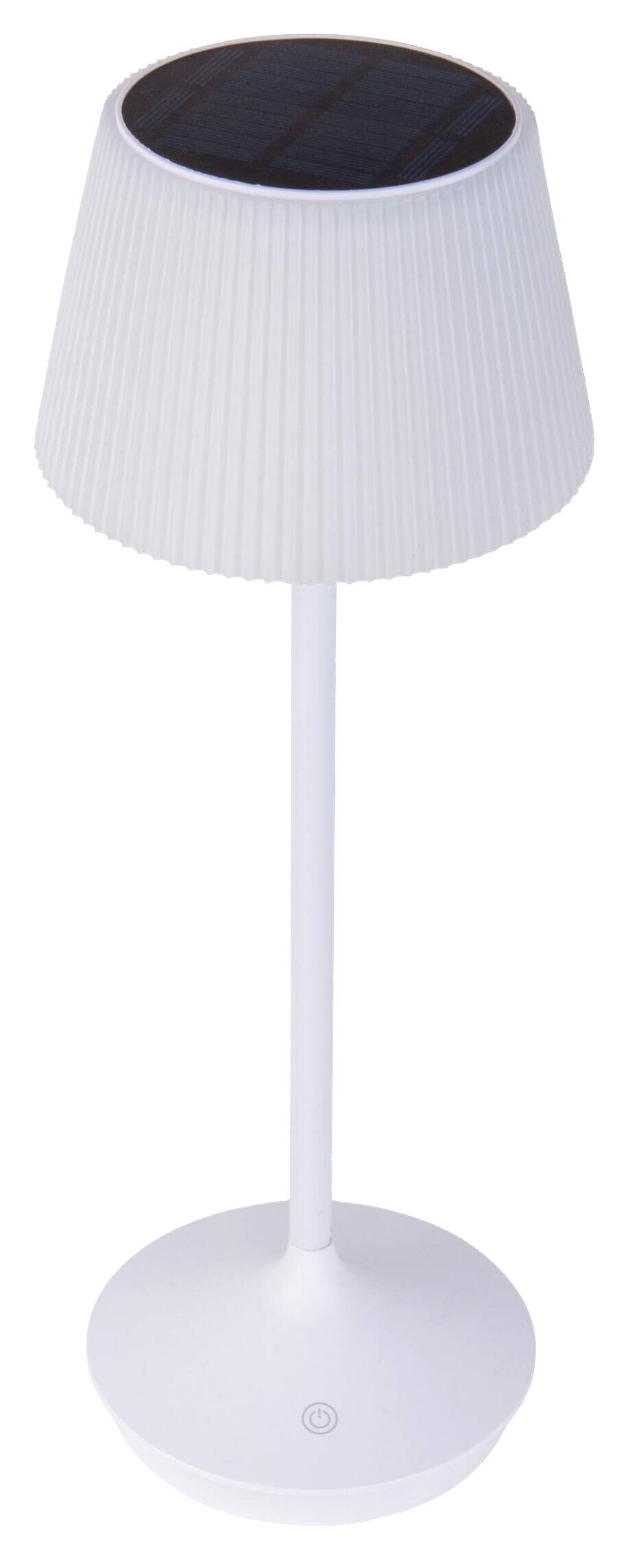 Näve Leuchten Tischleuchte 5310723 weiß Metall Kunststoff B/H/T: ca. 13x38x13 cm