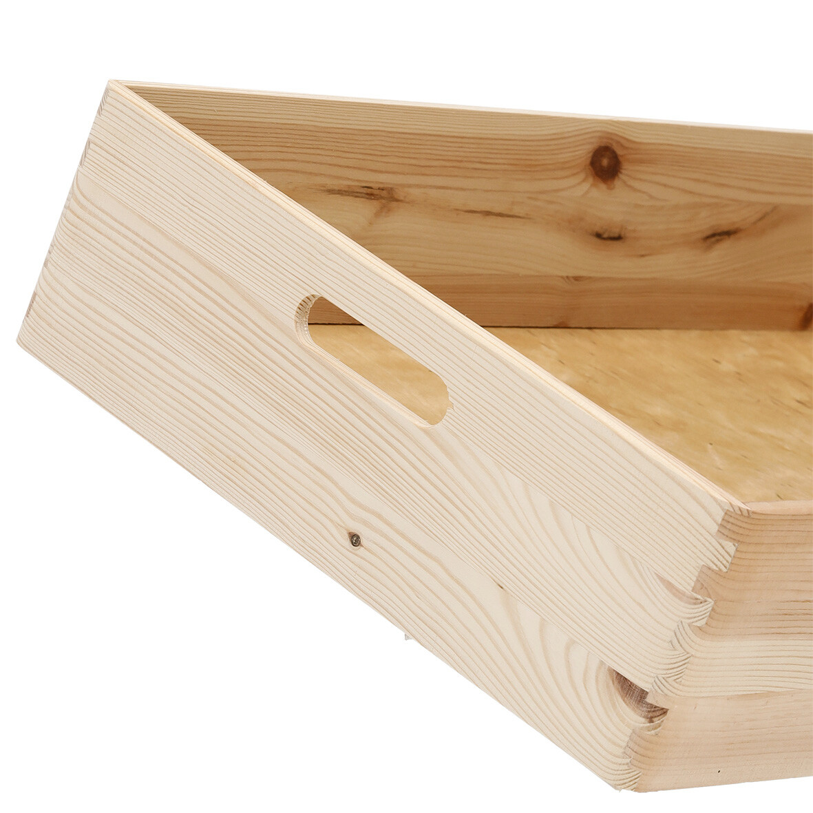 Zeller Allzweckkiste natur Kiefer B/H/L: ca. 60x15x40 cm