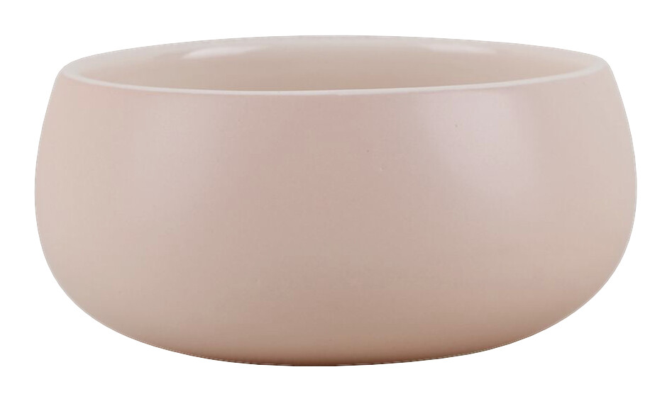 Schale rosa Steinzeug D: ca. 12,5 cm