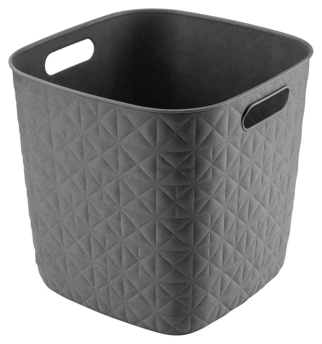 Curver Aufbewahrungskorb Softex dunkelgrau B/H/L: ca. 28x27x28 cm