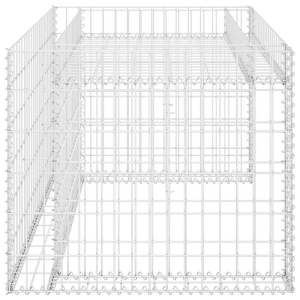vidaXL Rasenmähergarage silber