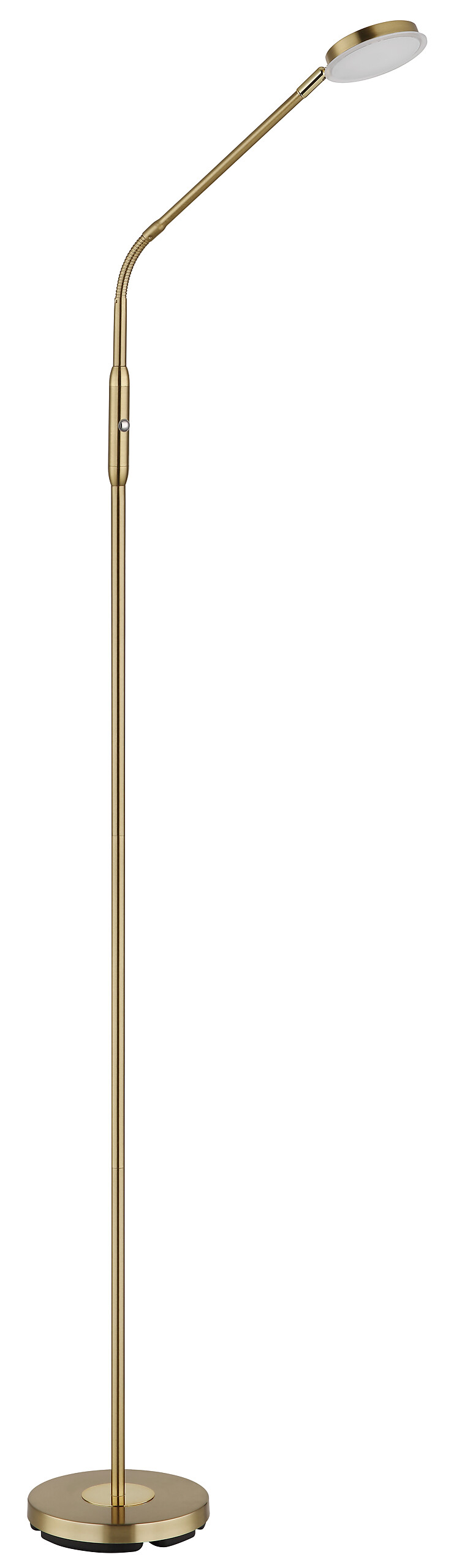 GLOBO Stehleuchte messing Metall B/H/L: ca. 20x173x52 cm 1 Brennstellen