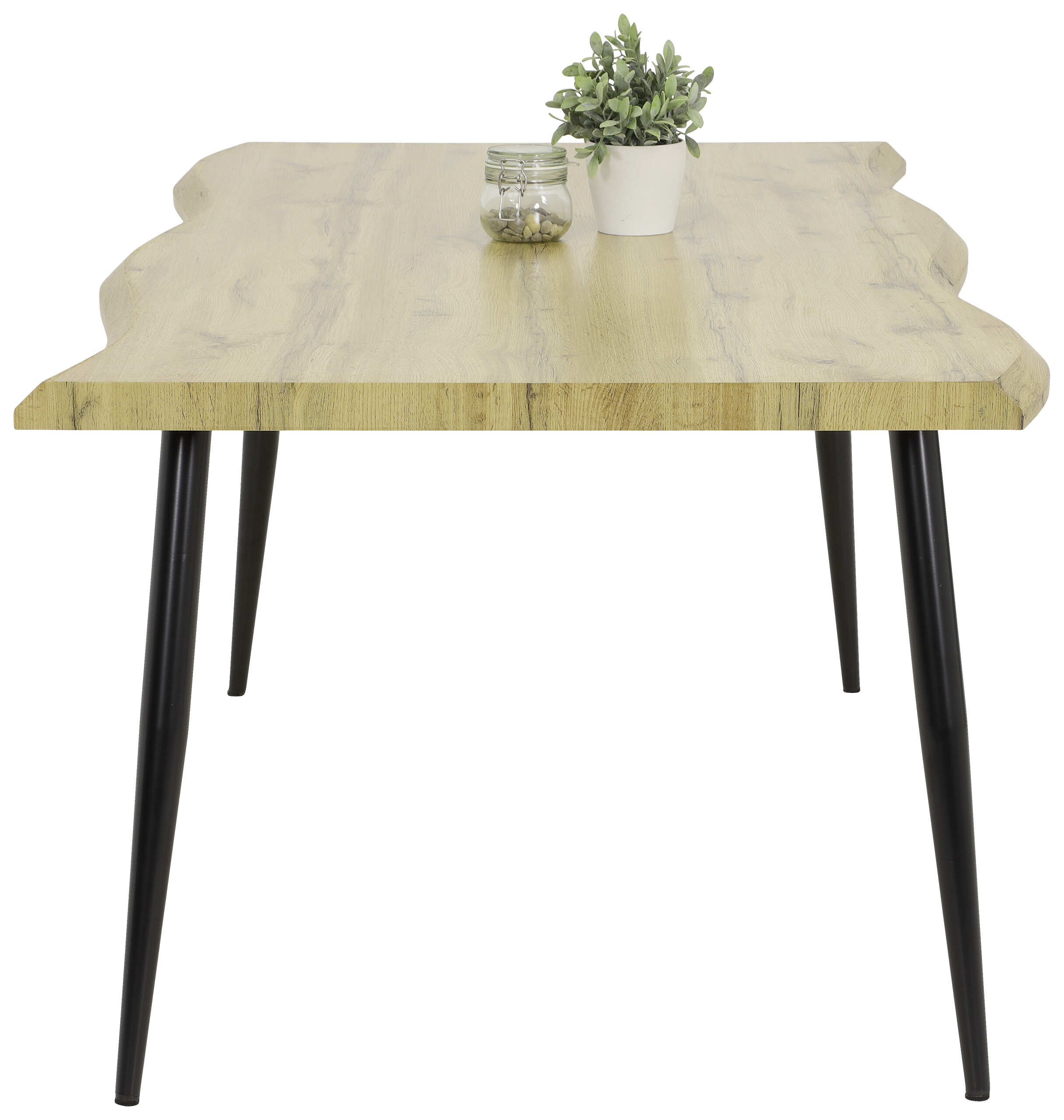 Esstisch GABI I T Eiche Wildeiche Nachbildung B/H/T: ca. 180x76x100 cm Esstisch GABI I T Eiche Wildeiche Nachbildung B/H/T: ca. 180x76x100 cm