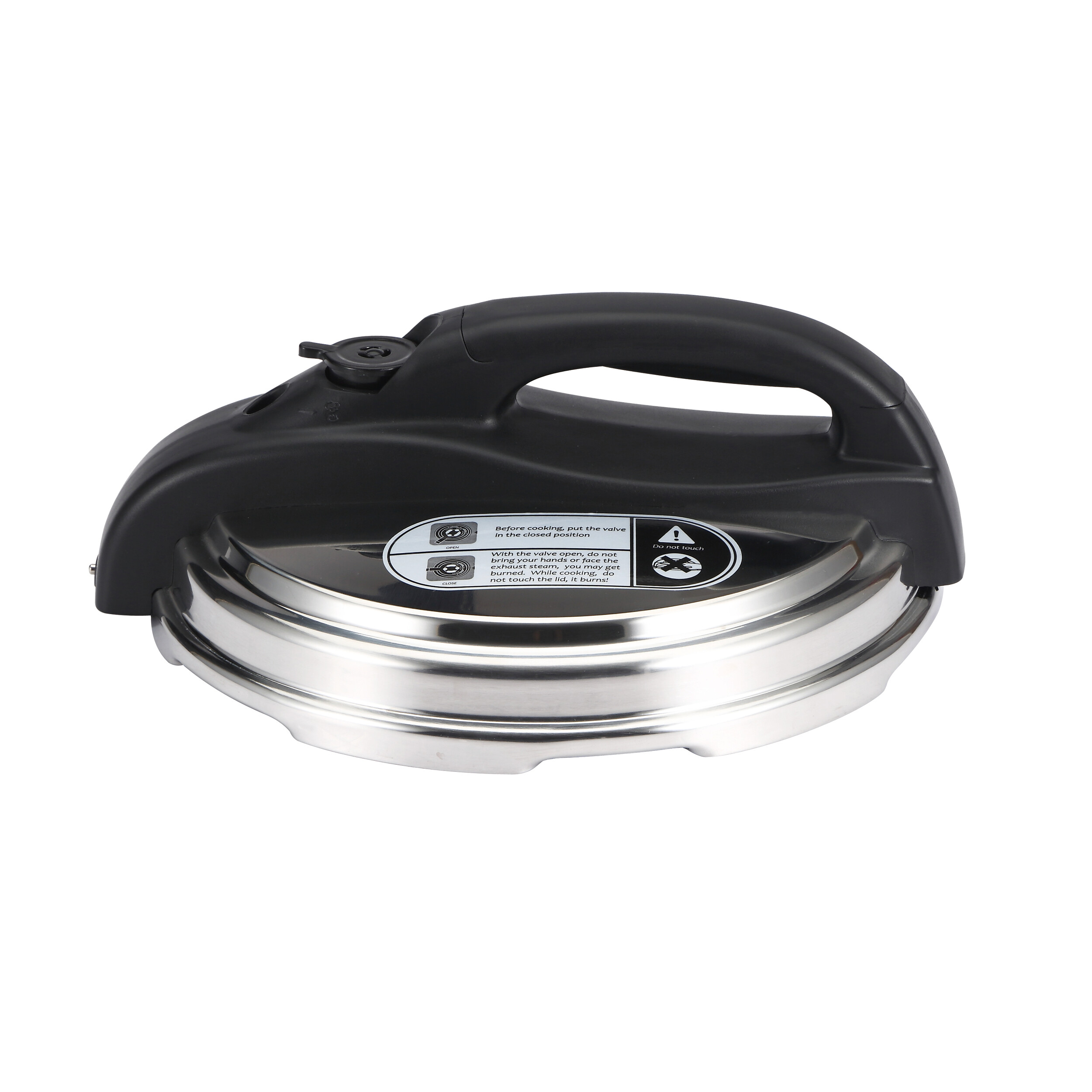 SWISS HOME Schnellkochtopf LOW COOKER schwarz Edelstahl