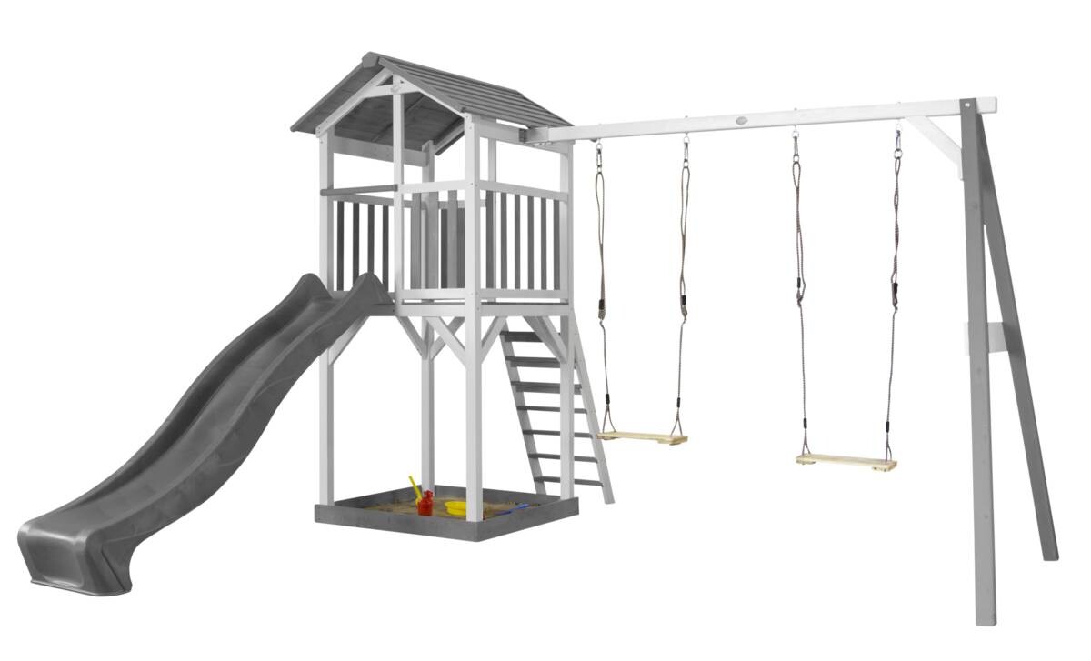 AXI Spielturm Beach Tower grau B/H/T: ca. 356,6x241,9x349 cm