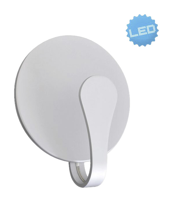 Näve Leuchten LED-Wandleuchte NV1176259 silber Aluminium B/H/T: ca. 8x19x18 cm 1 Brennstellen