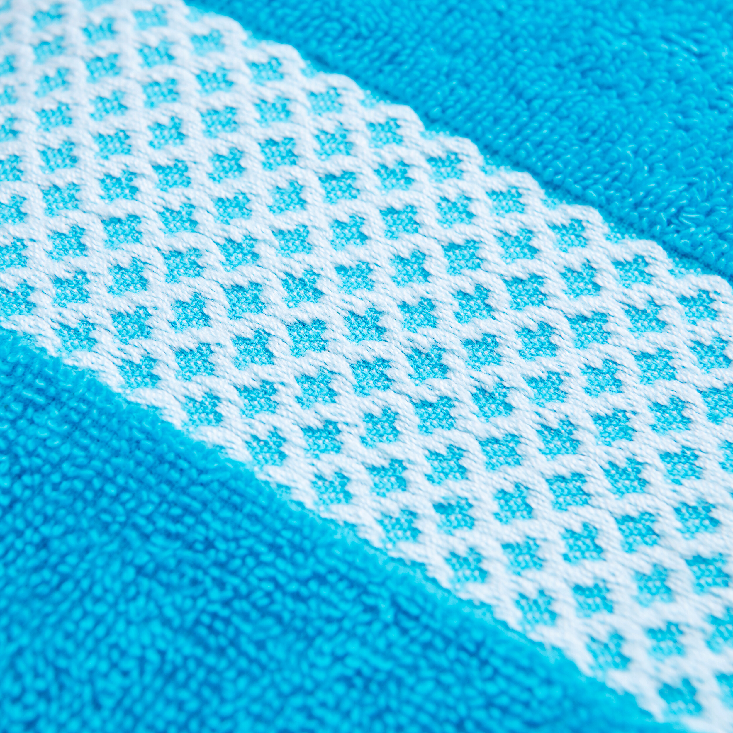 BENETTON Handtuch SUMMER hellblau Baumwolle B/L: ca. 50x90 cm