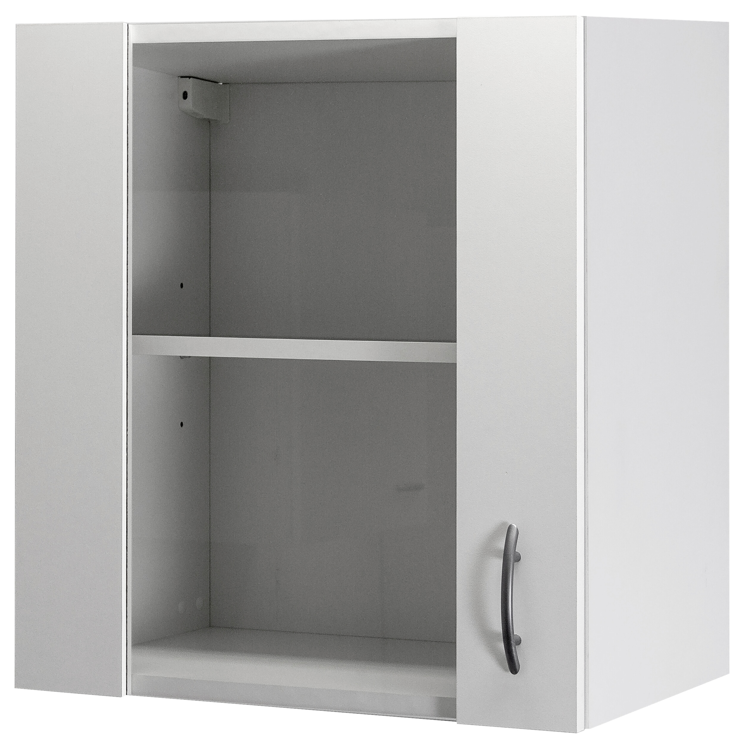 Flex-Well Glashängeschrank Wito weiß B/H/T: ca. 50x54,8x32 cm