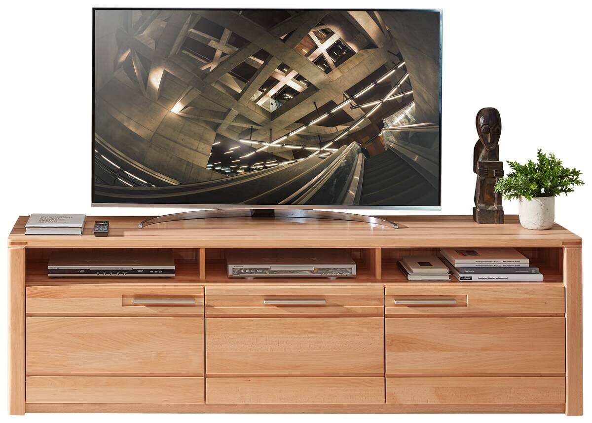TV-Lowboard Nature One buche Nachbildung B/H/T: ca. 190x58x45 cm