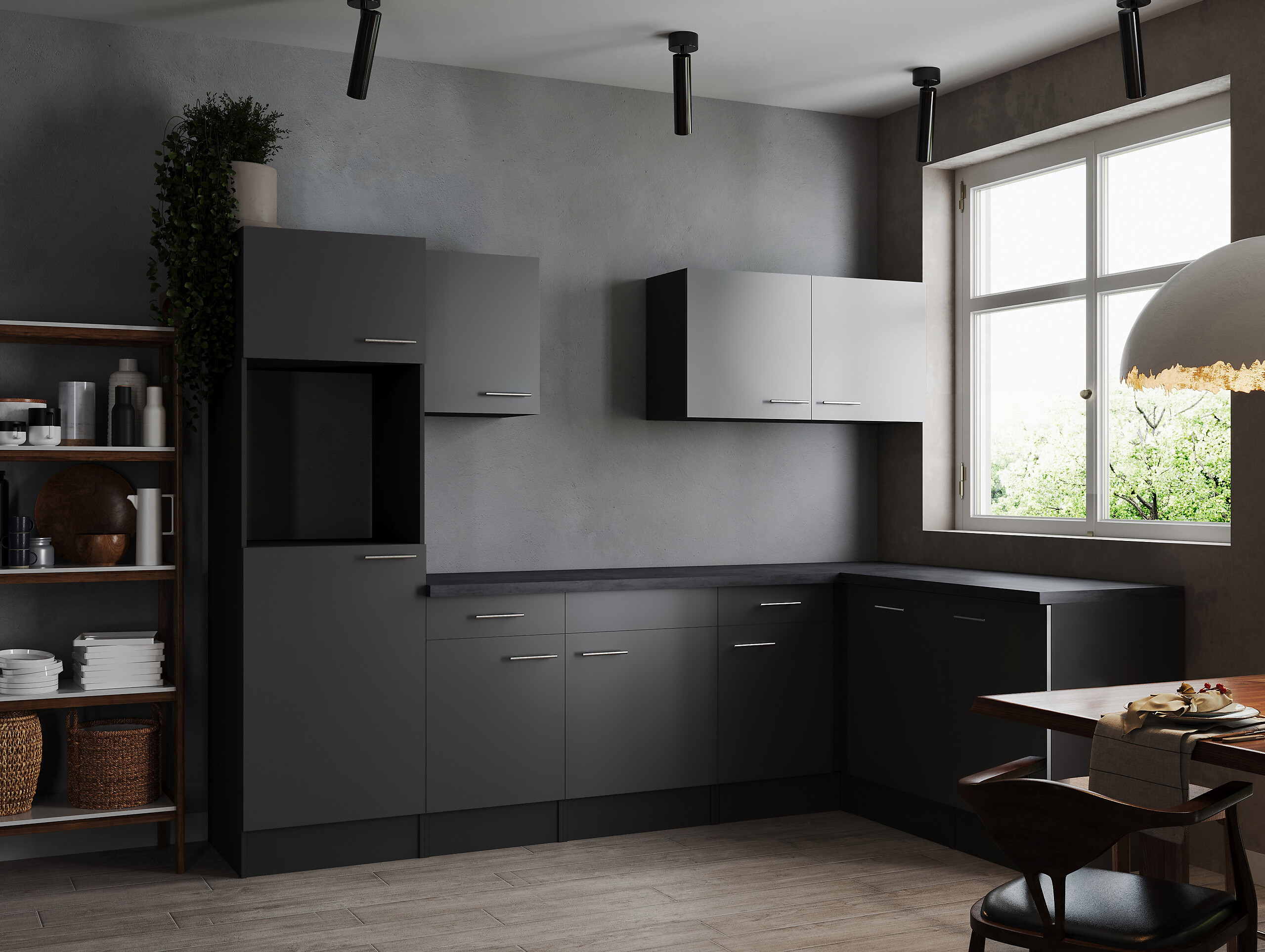 Winkelküche Oliver B/H/T: ca. 280x205x172 cm