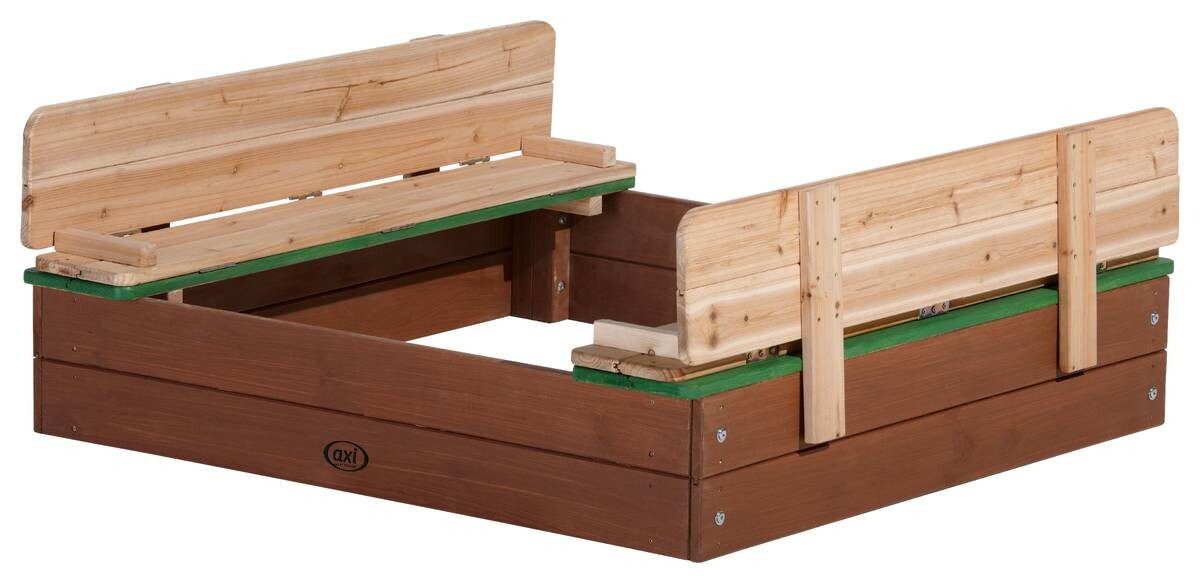 AXI Sandkasten Ella braun Holz B/H/L: ca. 95x20x100 cm