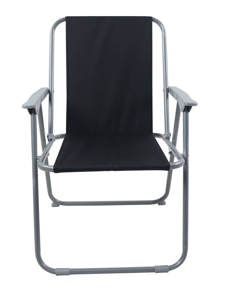 VCM Gartensitzgruppe Maxola schwarz Textilene B/H/L: ca. 75x74x75 cm