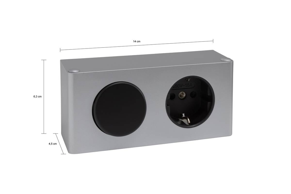 Badaufsatzleuchte Simple B/H/T: ca. 65x56x36 cm