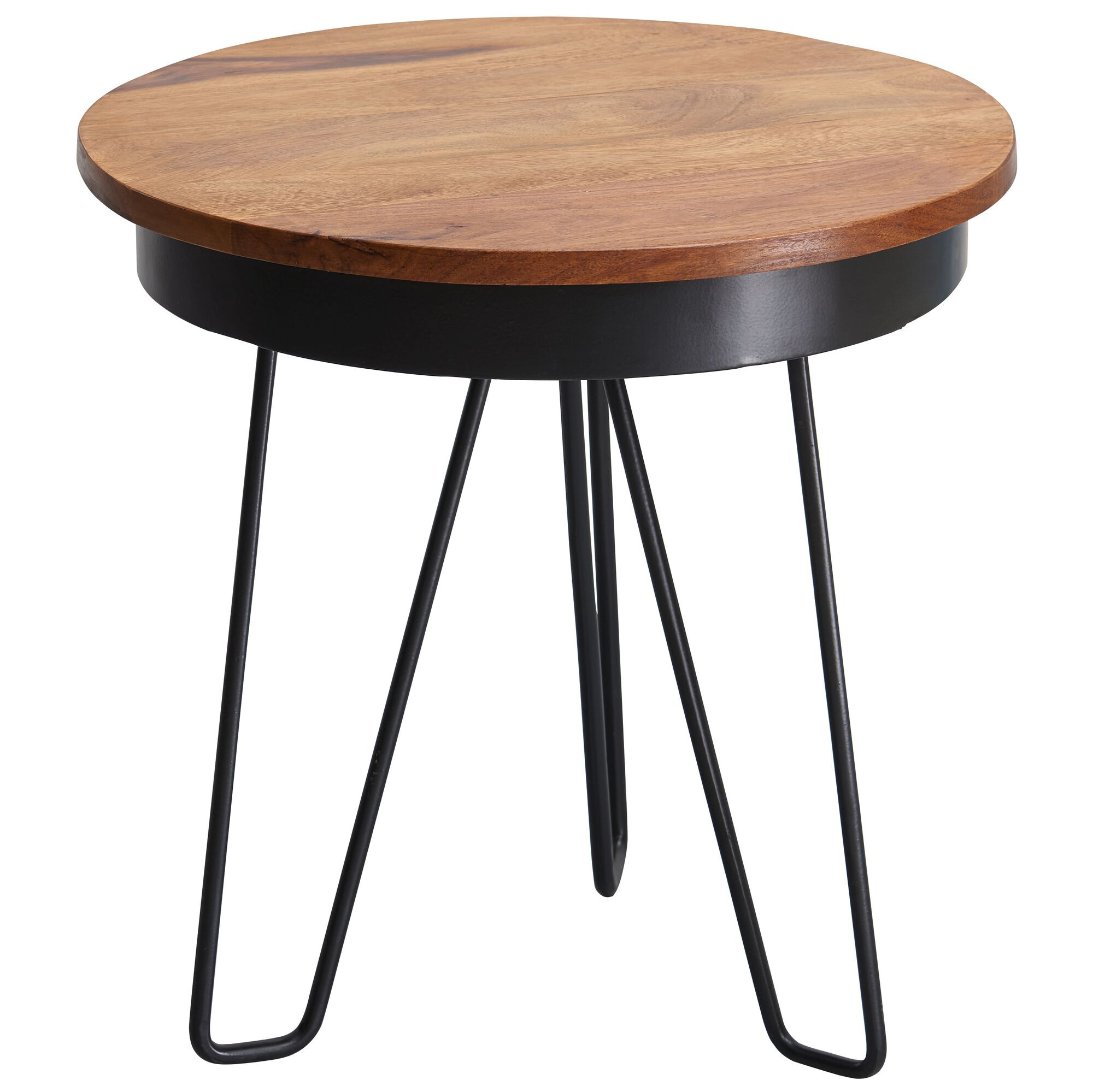 Beistelltisch rosenholz Holz B/H/T: ca. 43x45x43 cm