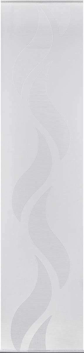 POCOline Schiebevorhang Flavio weiß B/L: ca. 60x245 cm