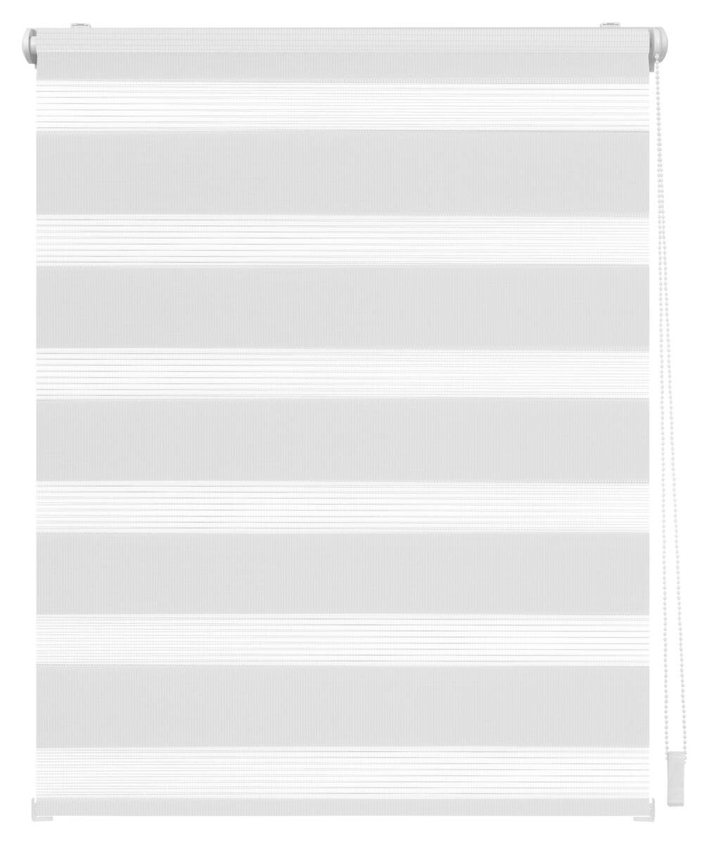 LICHTBLICK Doppelrollo Duo weiß B/L: ca. 45x150 cm
