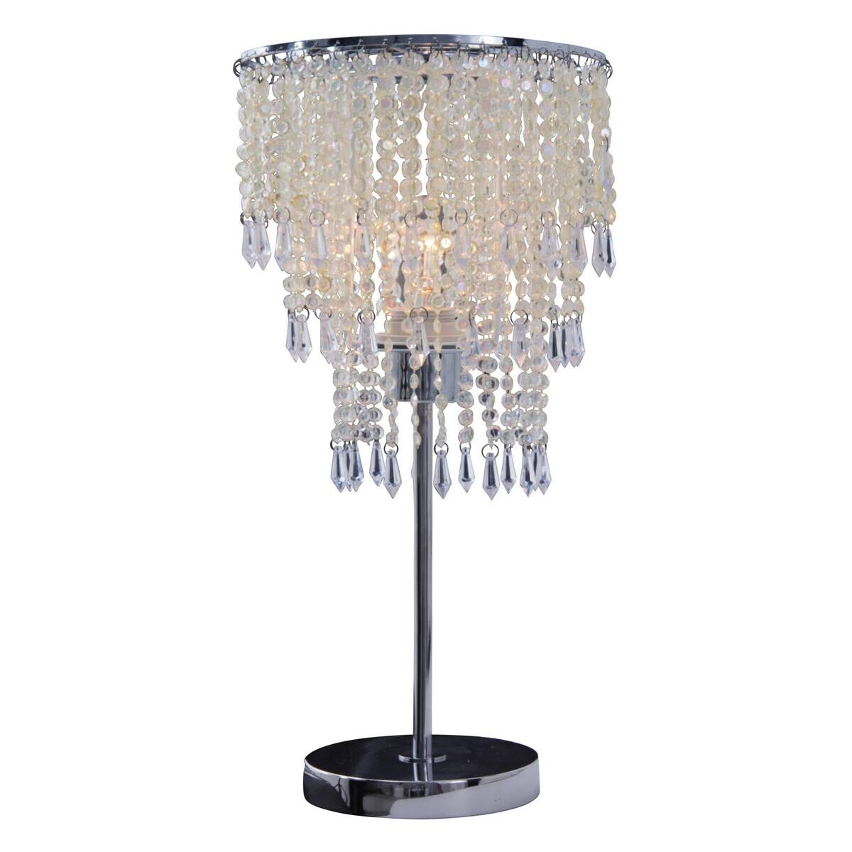 Näve Leuchten Pendelleuchte 6008731 transparent Metall Kunststoff B/H/T: ca. 22,5x29x22,5 cm E27 1 Brennstellen